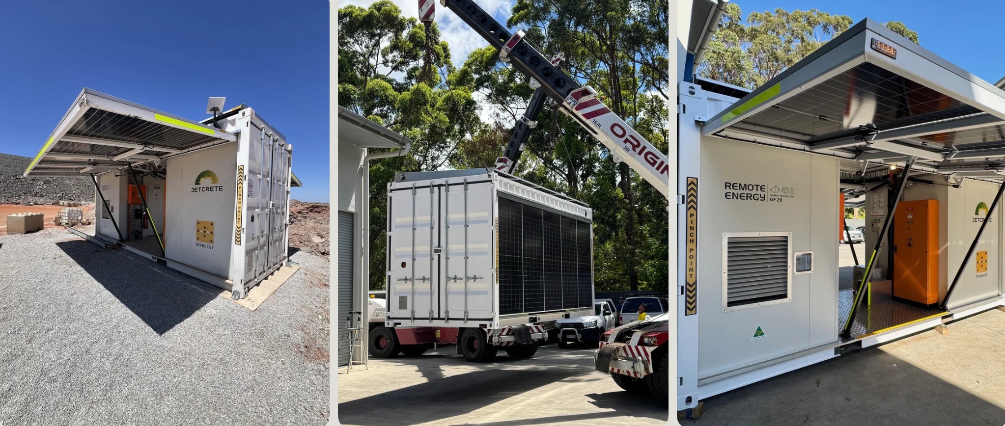Remote Energy deploys GRIDFOLD Hybrid 20 — a first for the mining industry